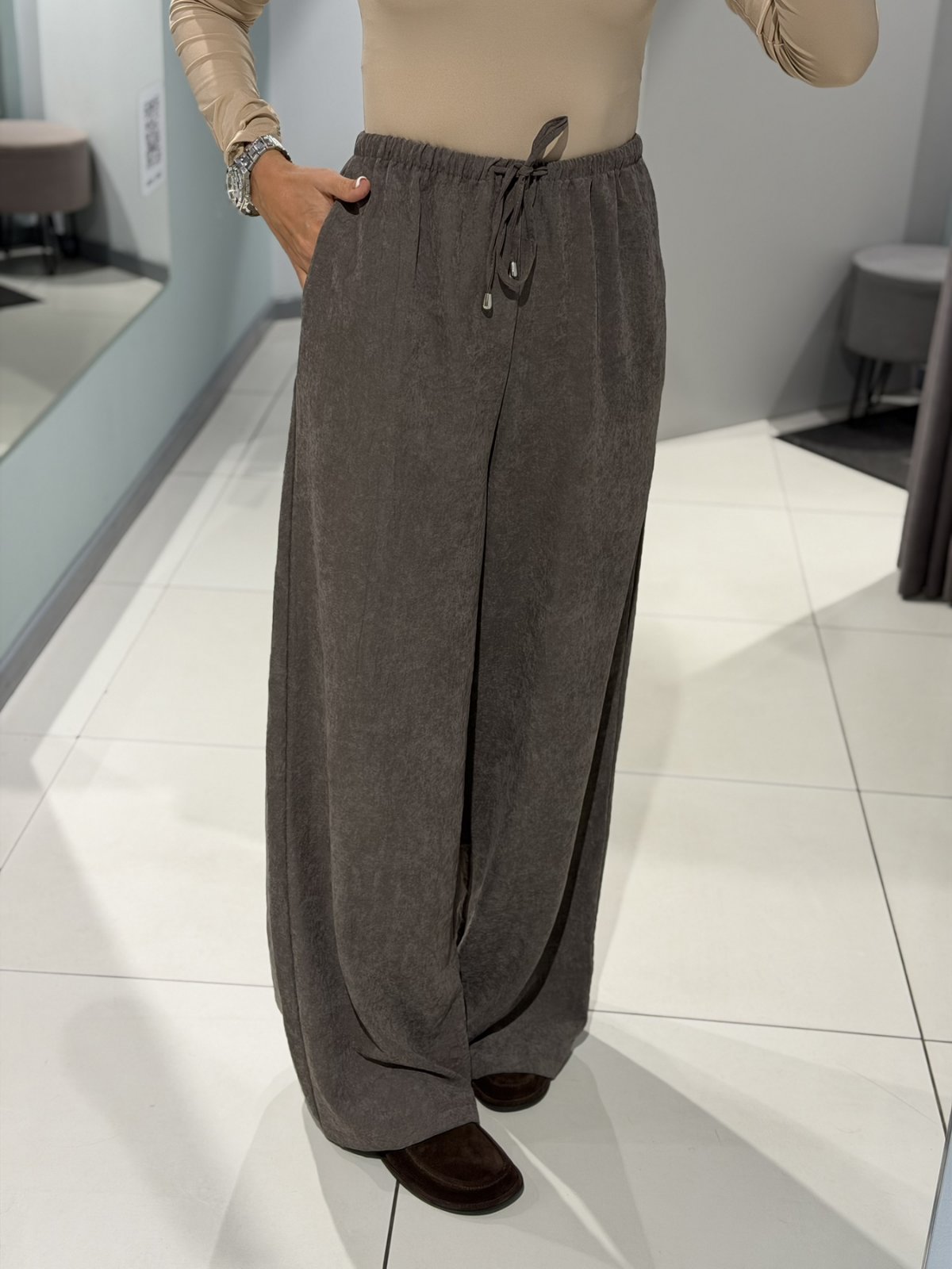 Штаны Comod (S-L) 2125 l.brown (деми)