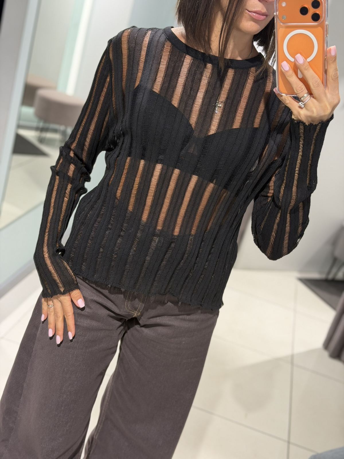 Свитер Comod (one size) 2237-1 black (деми)