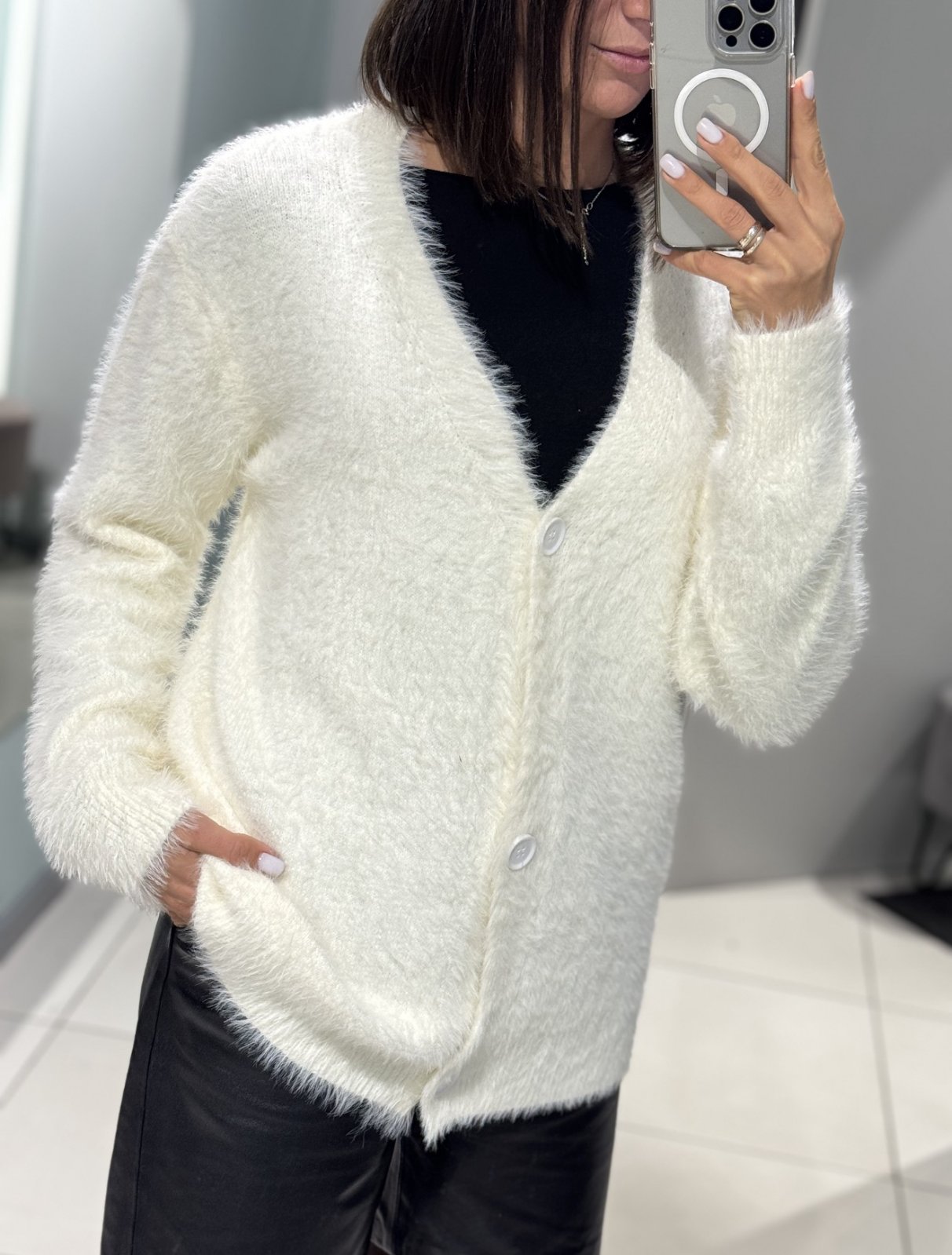 Кофта Comod (one size) 303052 milk (деми)