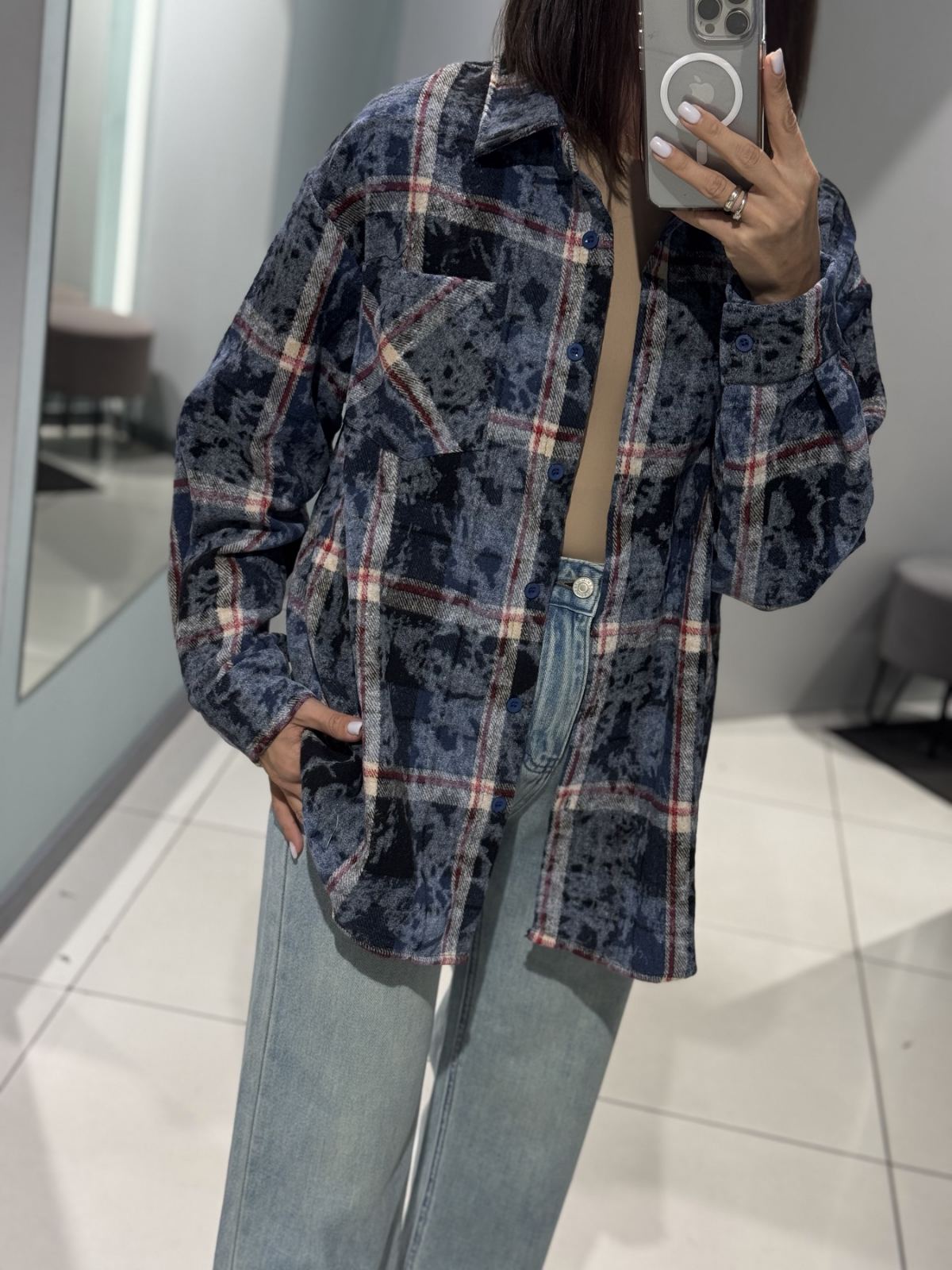 Рубашка Comod (one size) 315 navy (деми)