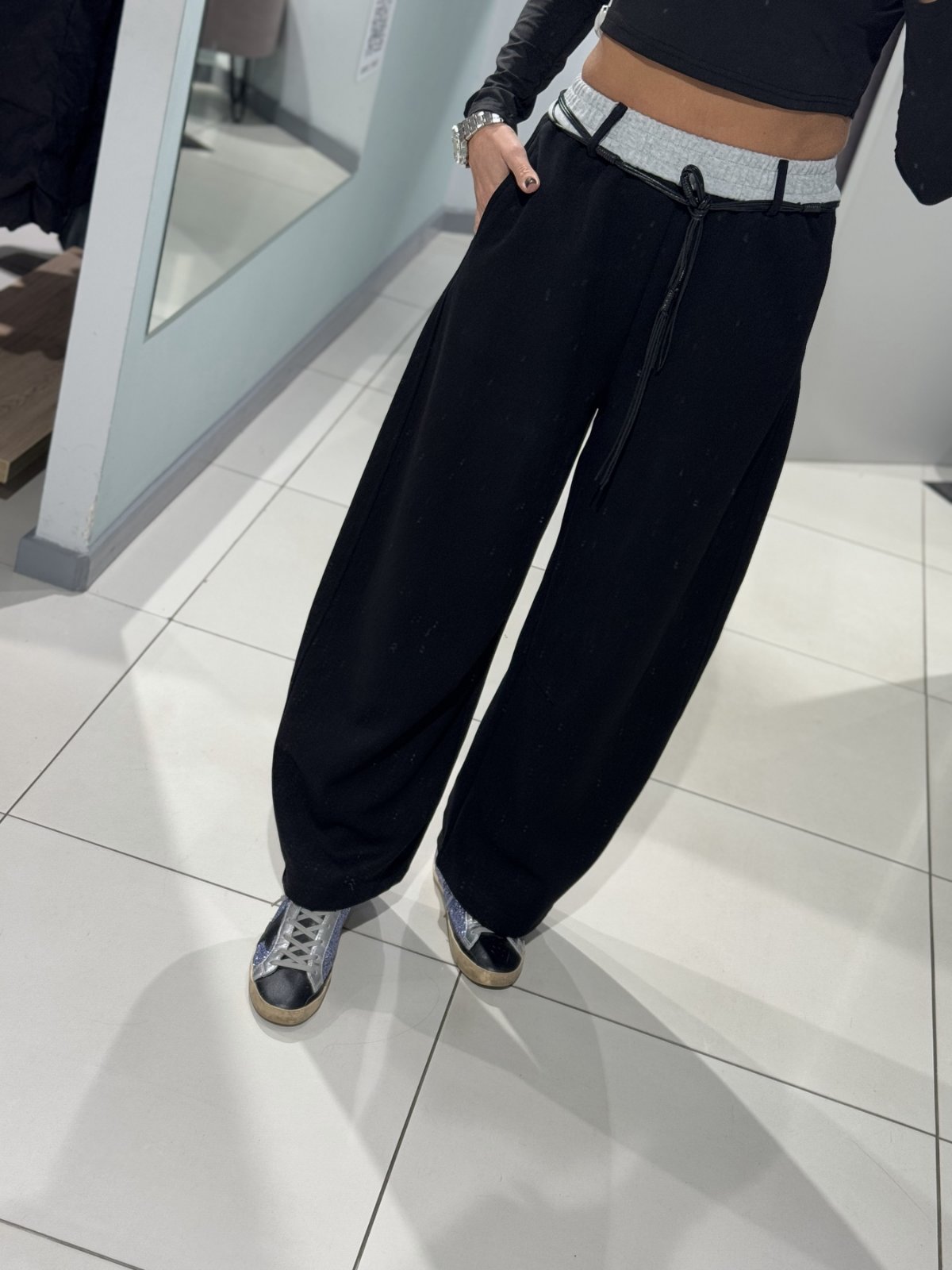 Штаны Comod (M-XL) 5935 black (деми)