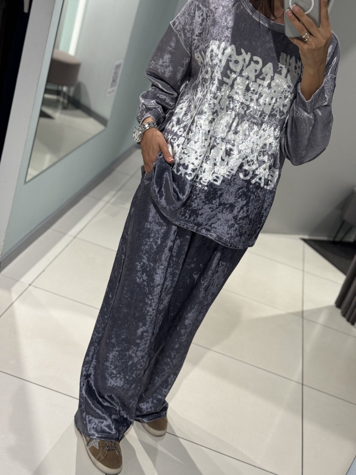 Костюм спорт Comod (one size) 6259-1 d.grey (деми)