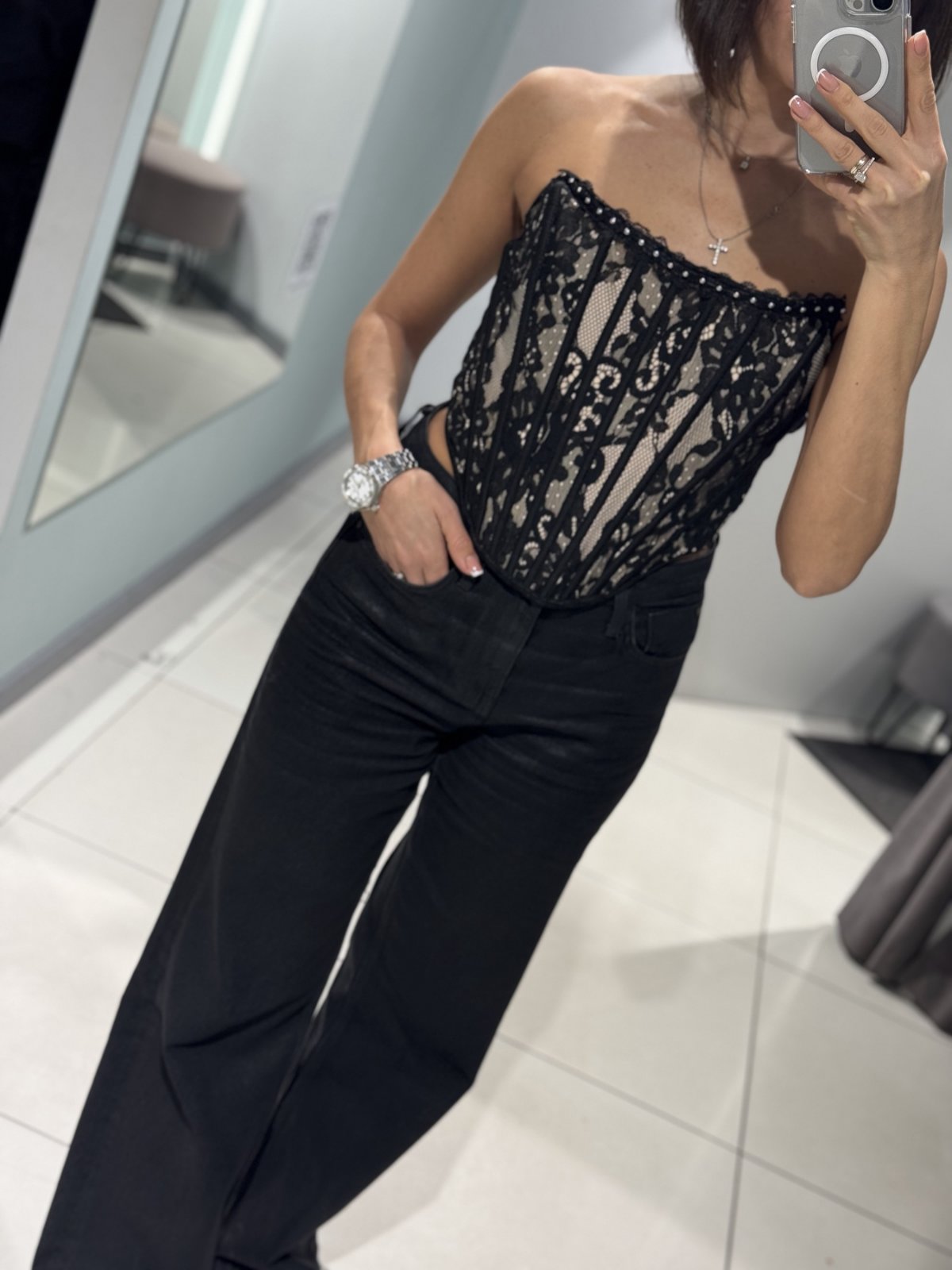 Корсет Comod (S-L) 71006 black (лето)