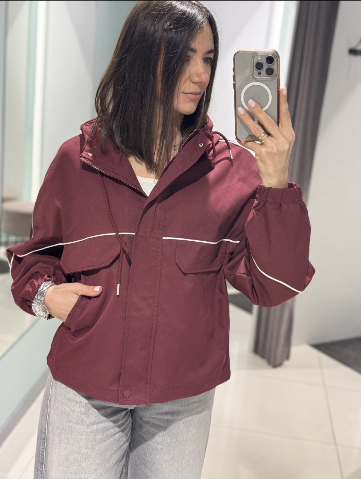 Ветровка Comod (M-L) 810 wine (деми)