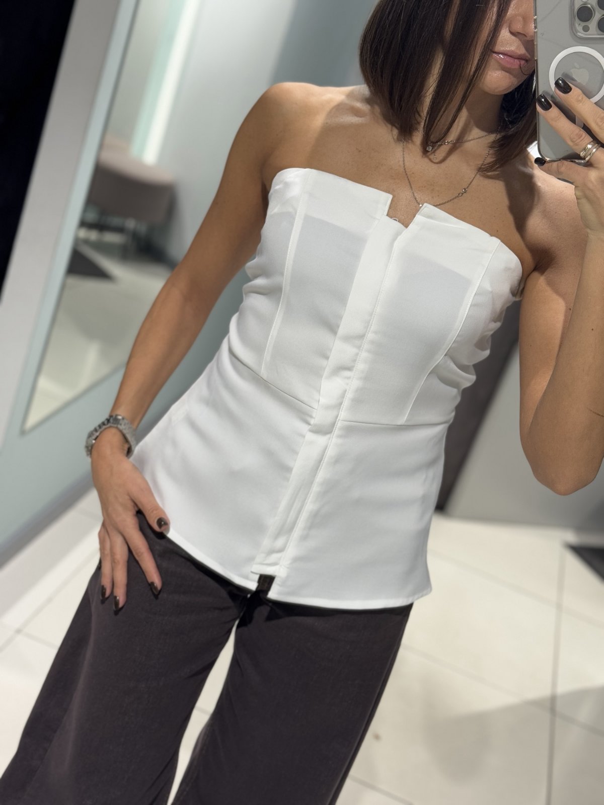 Корсет Comod (S-L) 8211 white (лето)