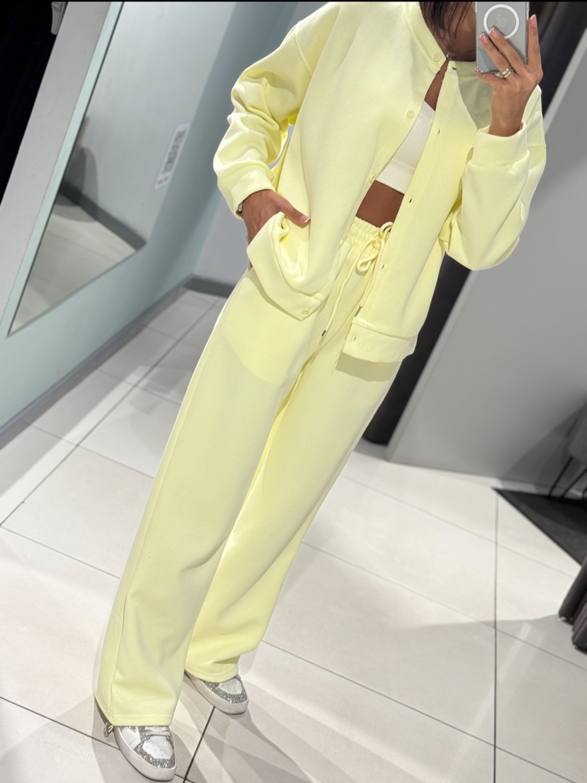 Костюм спорт Comod (M-L) 8595 yellow (деми)