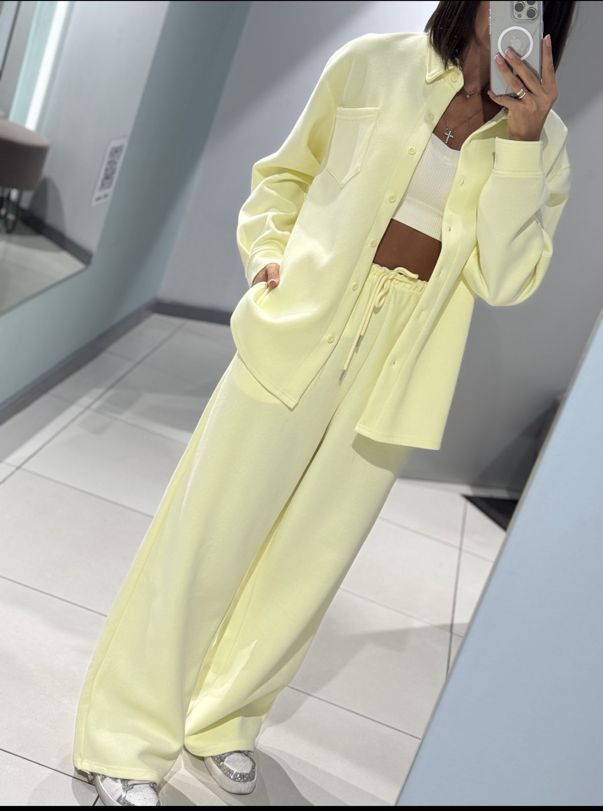 Костюм спорт Comod (M-L) 8626 yellow (деми)