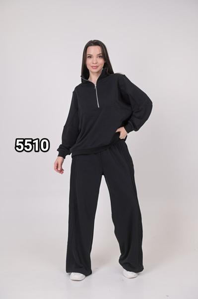 Костюм спорт MMC clothes (44-52) 5510 black (деми)