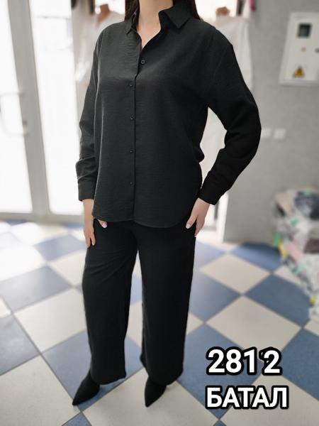 Костюм MMC clothes (2XL-5XL) 2812 black (деми)