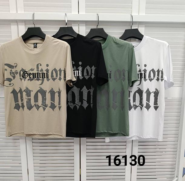 Футболка MMC clothes (48-54) 16130 black (лето)