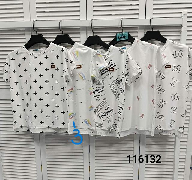 Футболка MMC clothes (46-50) 116132-3 white (лето)