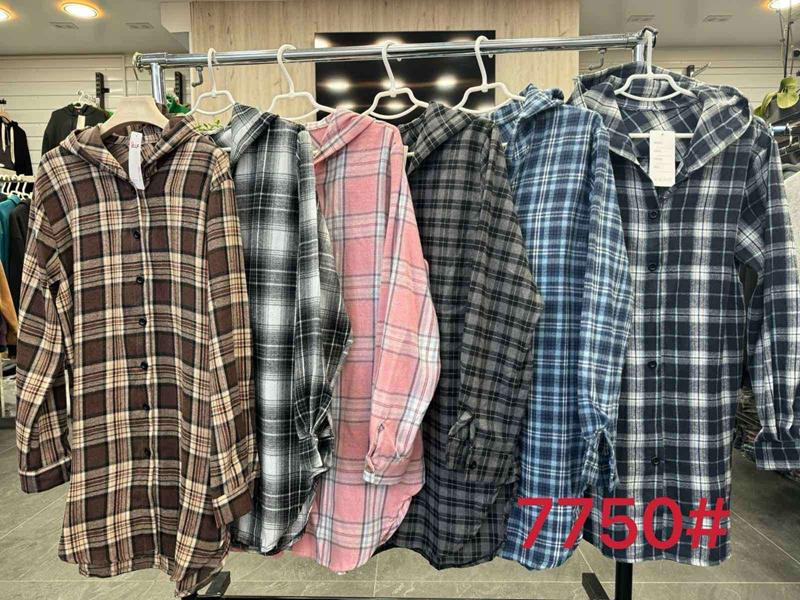 Рубашка P.HEY (3XL-6XL) 7750-1 brown (деми)