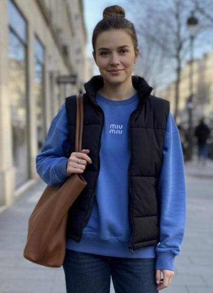 Свитер Delviago (46-48) 0054 blue (деми)