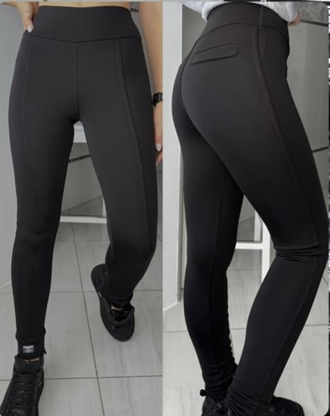 Лосины Sport style (XL-4XL) 50819 black (деми)