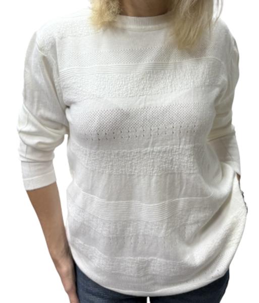 Свитер Elena&Vika (46-50) 25521 white (деми)
