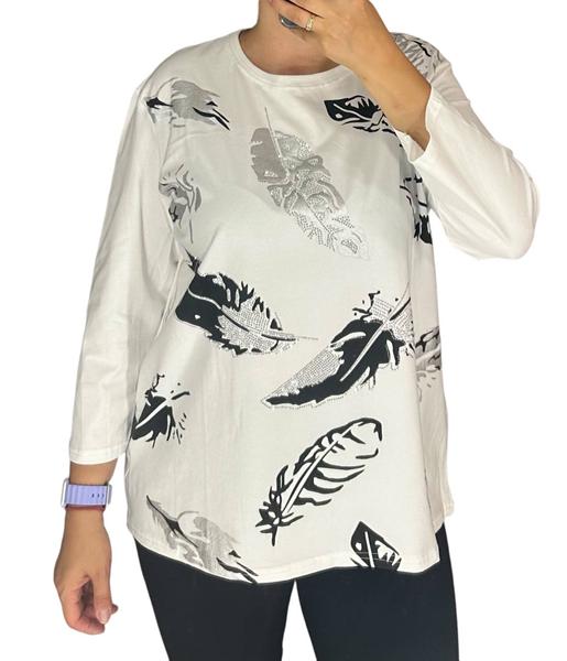 Свитер Elena&Vika (52-56) 27082 white (деми)