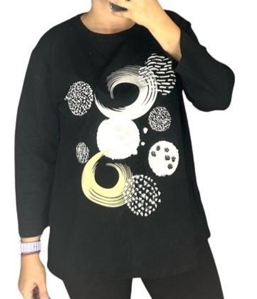 Свитер Elena&Vika (52-56) 27087 black (деми)