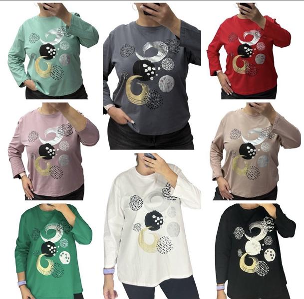 Свитер Elena&Vika (50-56) 27087 mix (деми)