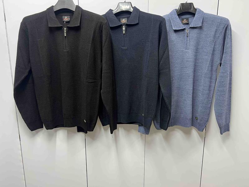 Свитер Navas (L-2XL) NV1011 black (деми)