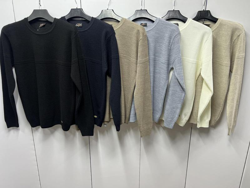 Свитер Navas (L-2XL) NV1022 beige (деми)