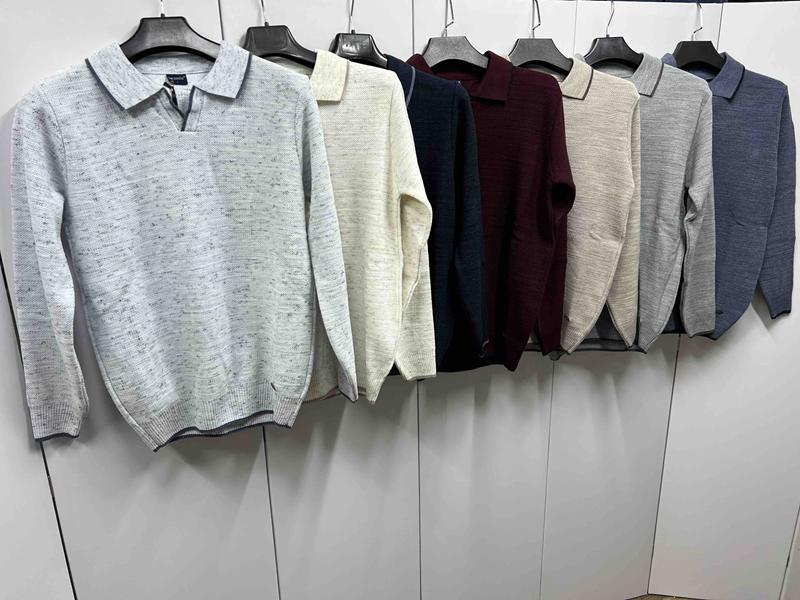 Свитер Navas (L-2XL) NV1058 milk (деми)