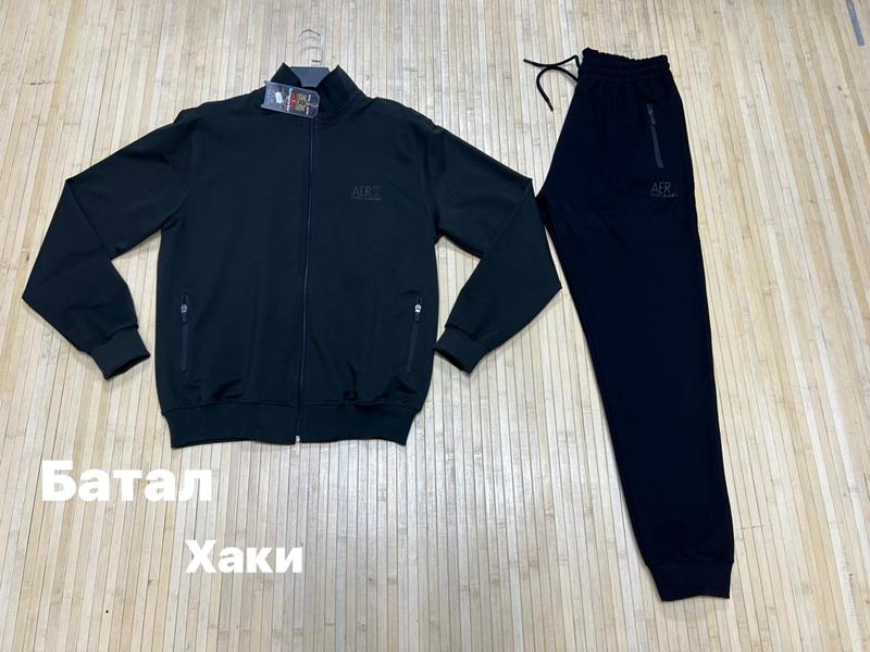 Костюм спорт Navas (3XL-6XL) NV1098 khaki (деми)