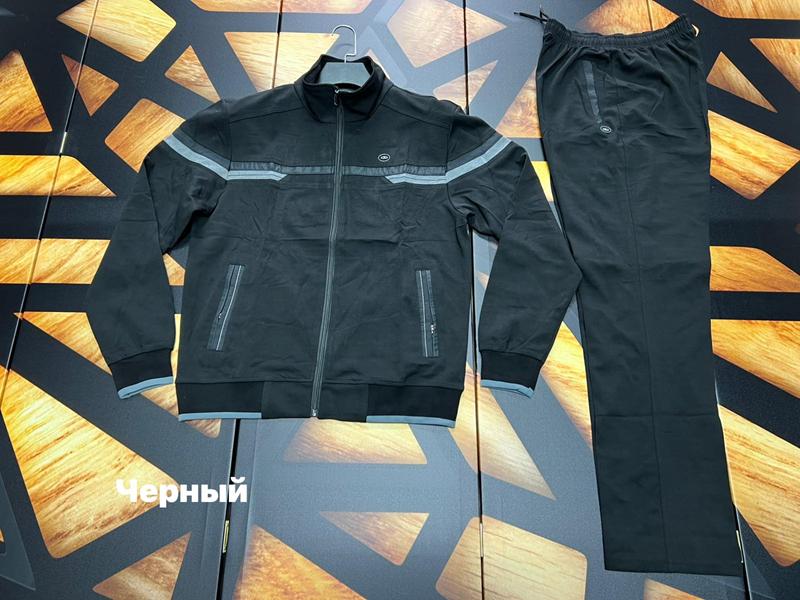 Костюм спорт Navas (L-3XL) NV1116 black (деми)