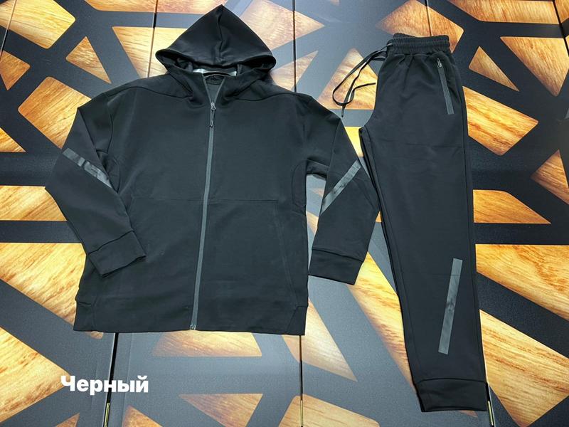 Костюм спорт Navas (L-4XL) NV1124 black (деми)