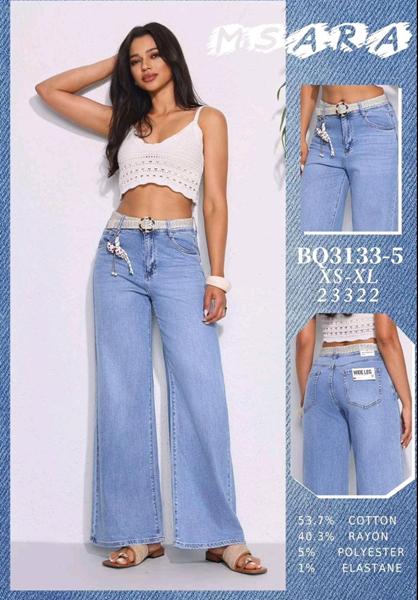 Джинсы Jeans Club (XS-XL) BQ3133-5 l.blue (деми)