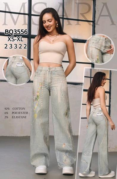 Джинсы Jeans Club (XS-XL) BQ3556 l.blue (деми)