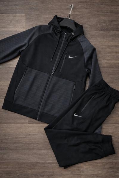 Костюм спорт Jiher (M-3XL) J125 black (деми)