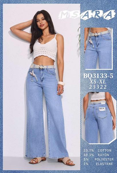 Джинсы Miss Kurry (XS-XL) BQ3133-5 l.blue (деми)