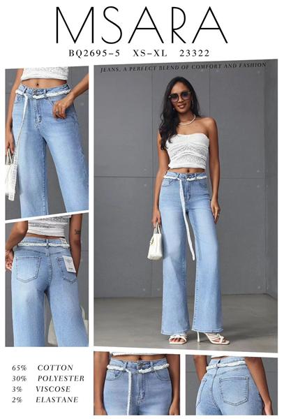 Джинсы Miss Kurry (XS-XL) BQ2695-5 l.blie (деми)