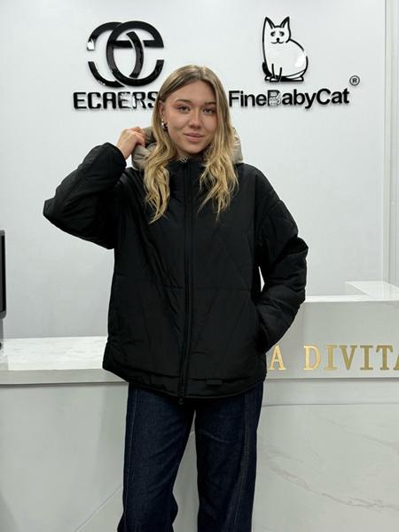 Куртка Orange Chinese (XL-5XL) 6659 black (деми)