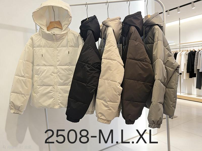 Куртка Oukali (M-2XL) 2508 beige (деми)