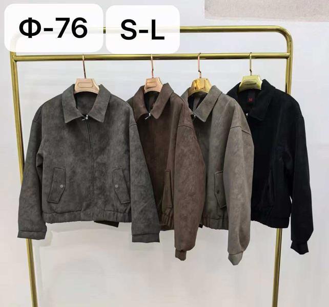 Куртка Oukali (S-L) Ф76 brown (деми)