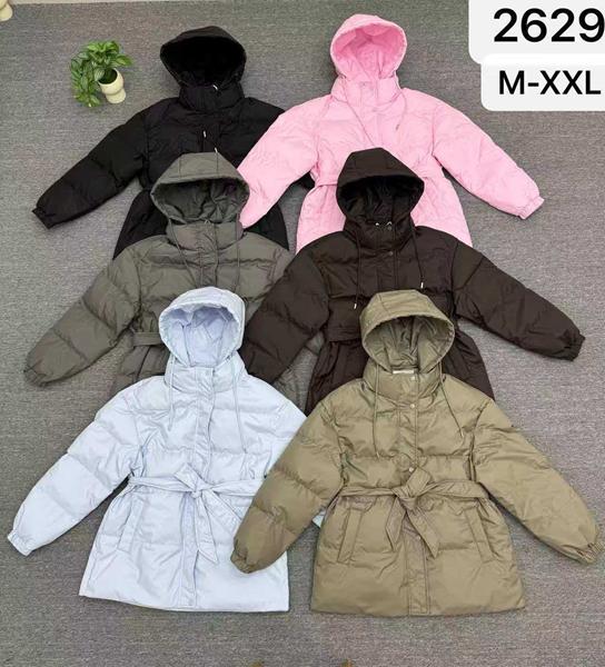 Куртка Oukali (M-2XL) 2629 brown (деми)