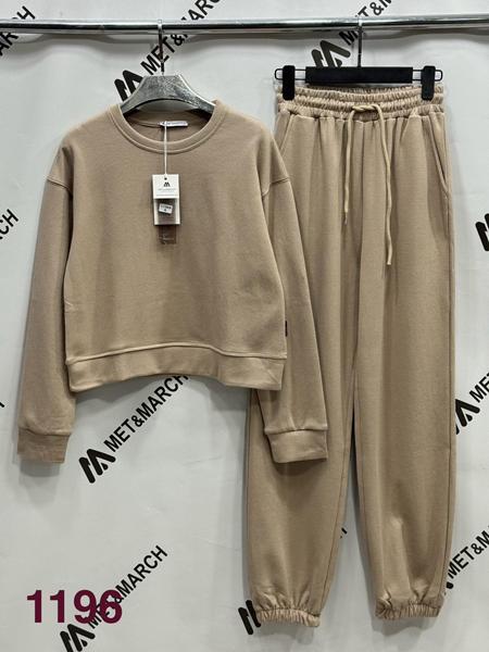 Костюм спорт Met&March (S-L) 1196 beige (деми)