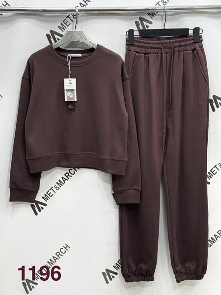 Костюм спорт Met&March (S-L) 1196 brown (деми)
