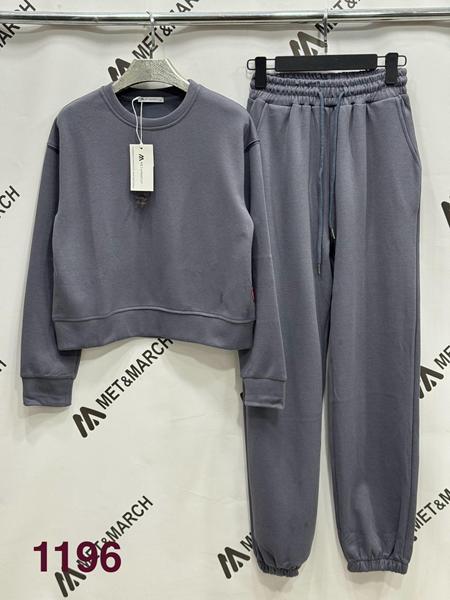 Костюм спорт Met&March (S-L) 1196 grey (деми)