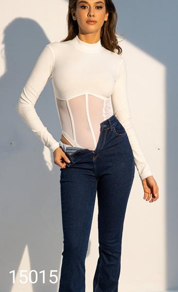 Боди Met&March (one size) 15015 white (деми)