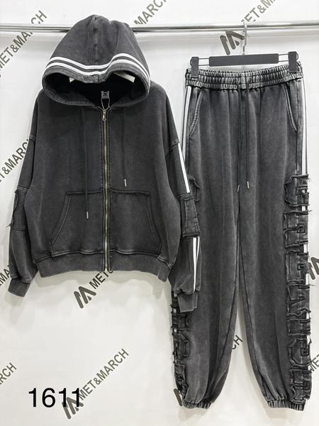 Костюм спорт Met&March (S-M) 1611 d.grey (деми)