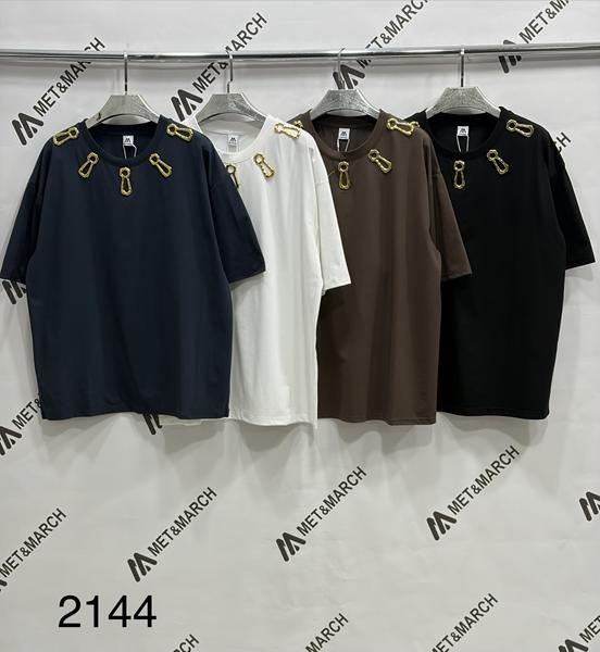 Футболка Met&March (one size) 2144 navy (лето)