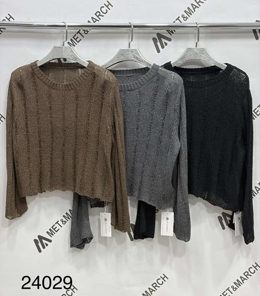 Свитер Met&March (S-M) 24029 grey (деми)