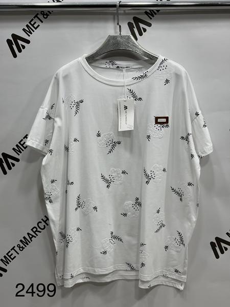 Футболка Met&March (one size) 2499 white (лето)