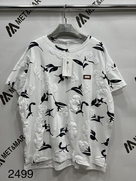 Футболка Met&March (one size) 2499-1 white (лето)