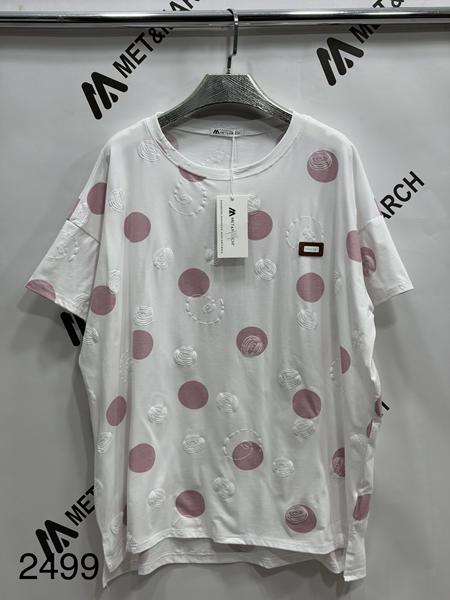 Футболка Met&March (one size) 2499-11 white (лето)