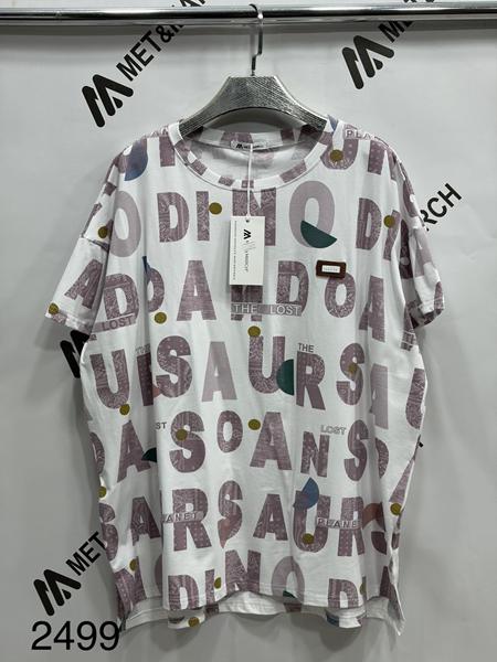 Футболка Met&March (one size) 2499-4 white (лето)