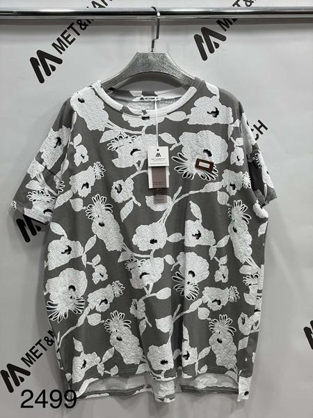 Футболка Met&March (one size) 2499-5 d.grey (лето)