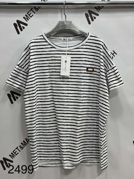 Футболка Met&March (one size) 2499-7 white (лето)